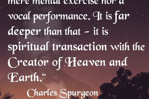 Septemprayer 20 Charles Spurgeon Prayer Quote