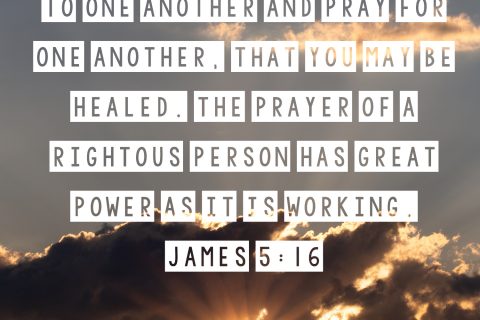 Septemprayer 22 James 5:16